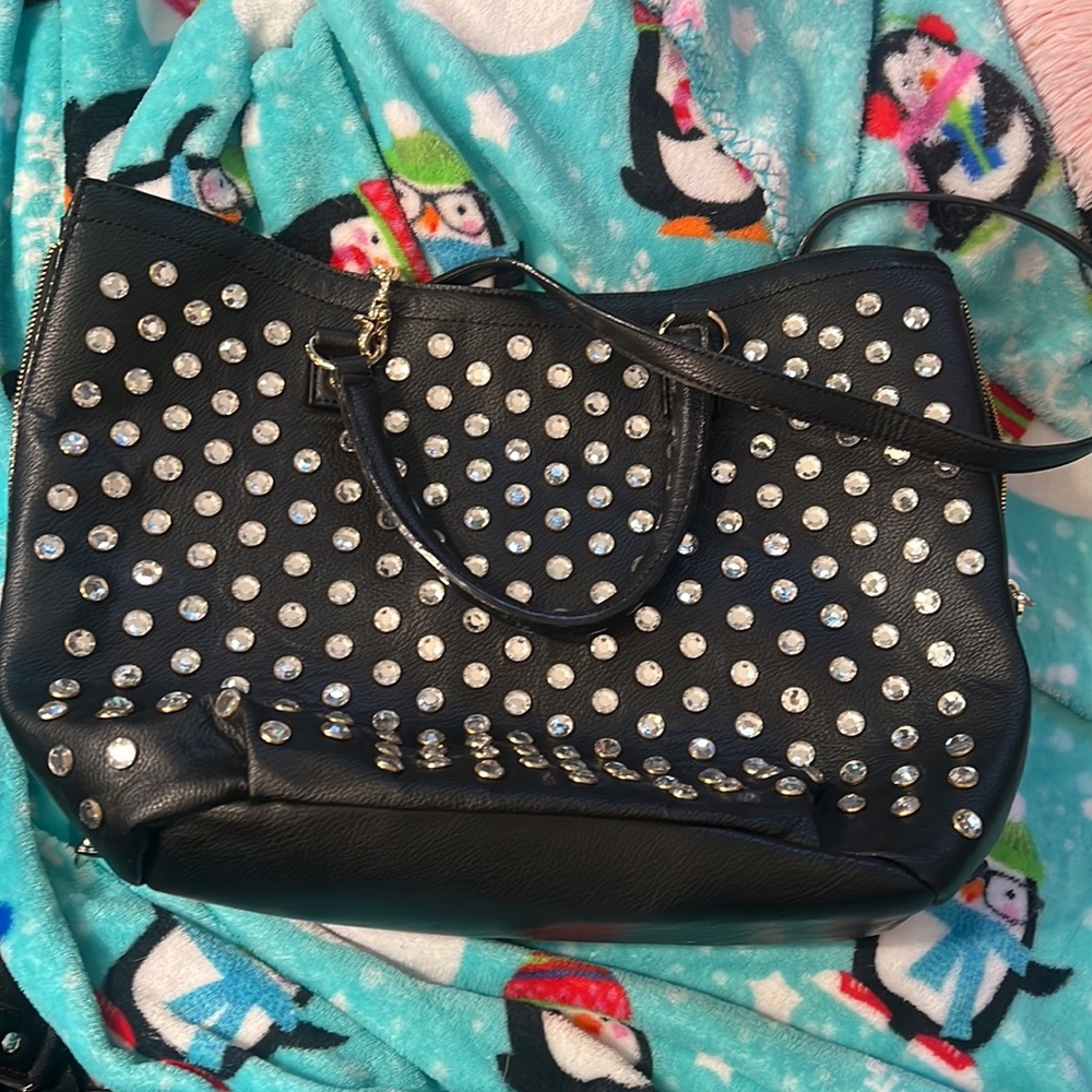 Betsey Johnson stone cold fox tote - Picture 5 of 11